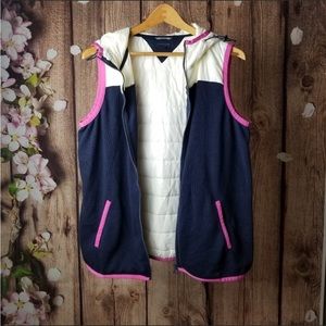 Tommy Hilfinger ATH Luxe hooded vest size large